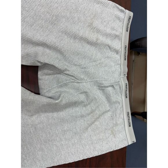 Fruit of the Loom Grey Long John Mens Long Pants Size X-Large - Picture 3 of 4